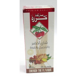 Teebeutel CHERRY  Grun Zimt...