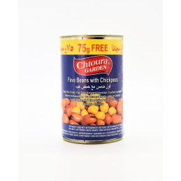 فول مع حمص حدائق شتورة 400 g