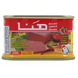 مرتديلا هنا دجاج حر 200 g