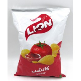 شيبس ليون بطعم كاتشب 60غ*15